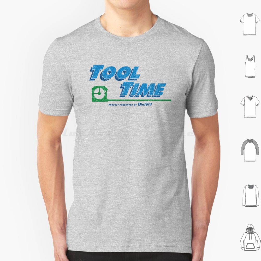 Home Improvement Man - Tool Time T-shirt Katoen Mannen Vrouwen