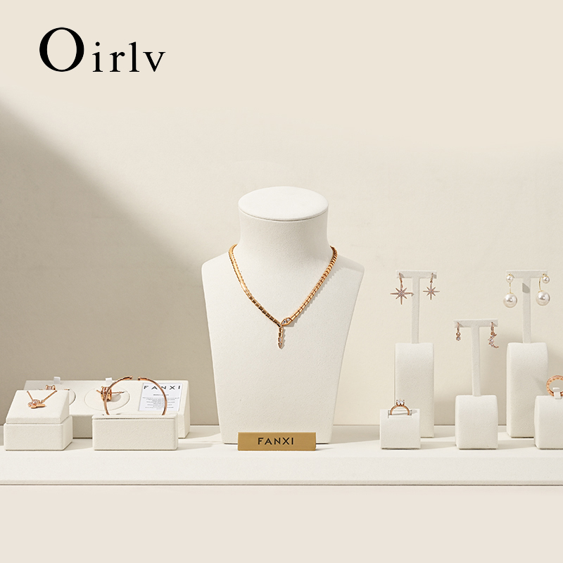 Home Improvement Outlet Stores - Oirlv Beige Sieraden Display Stand voor