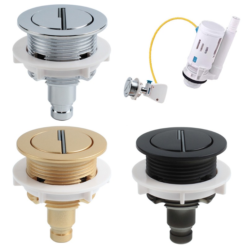 Toilet Flush Valve - Kabelgestuurde dubbele spoelklepset 38 mm knop