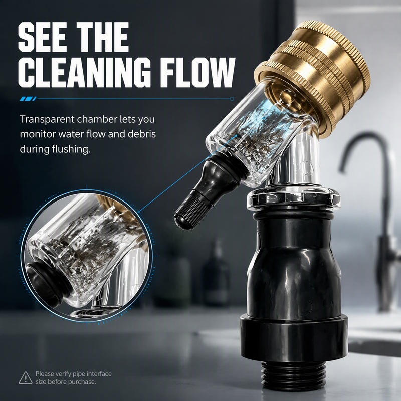 Transparante visuele waterfilt - Home Improvement K&B Construction recensie en prijs