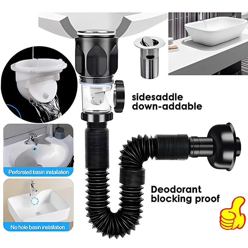 Intrekbaar geurfilter, flexibe - Home Improvement K&B Construction recensie en prijs