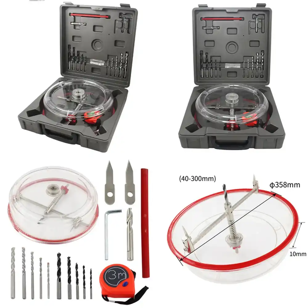 Verstelbare gatenzaagset, boor - Drill Bit Set recensie en prijs