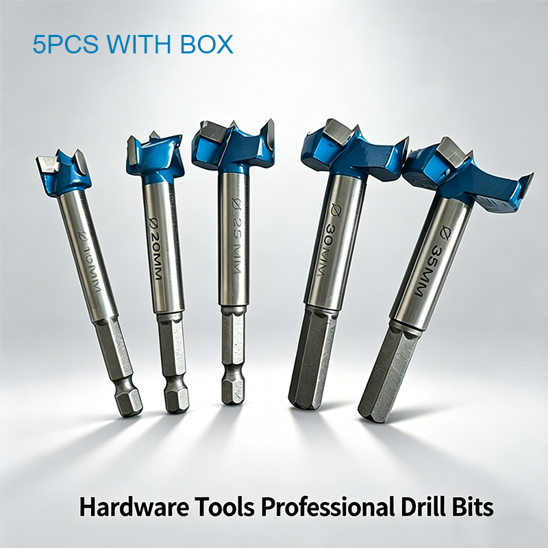 35mm Scharnierboorset 5-delig  - Drill Bit Set recensie en prijs