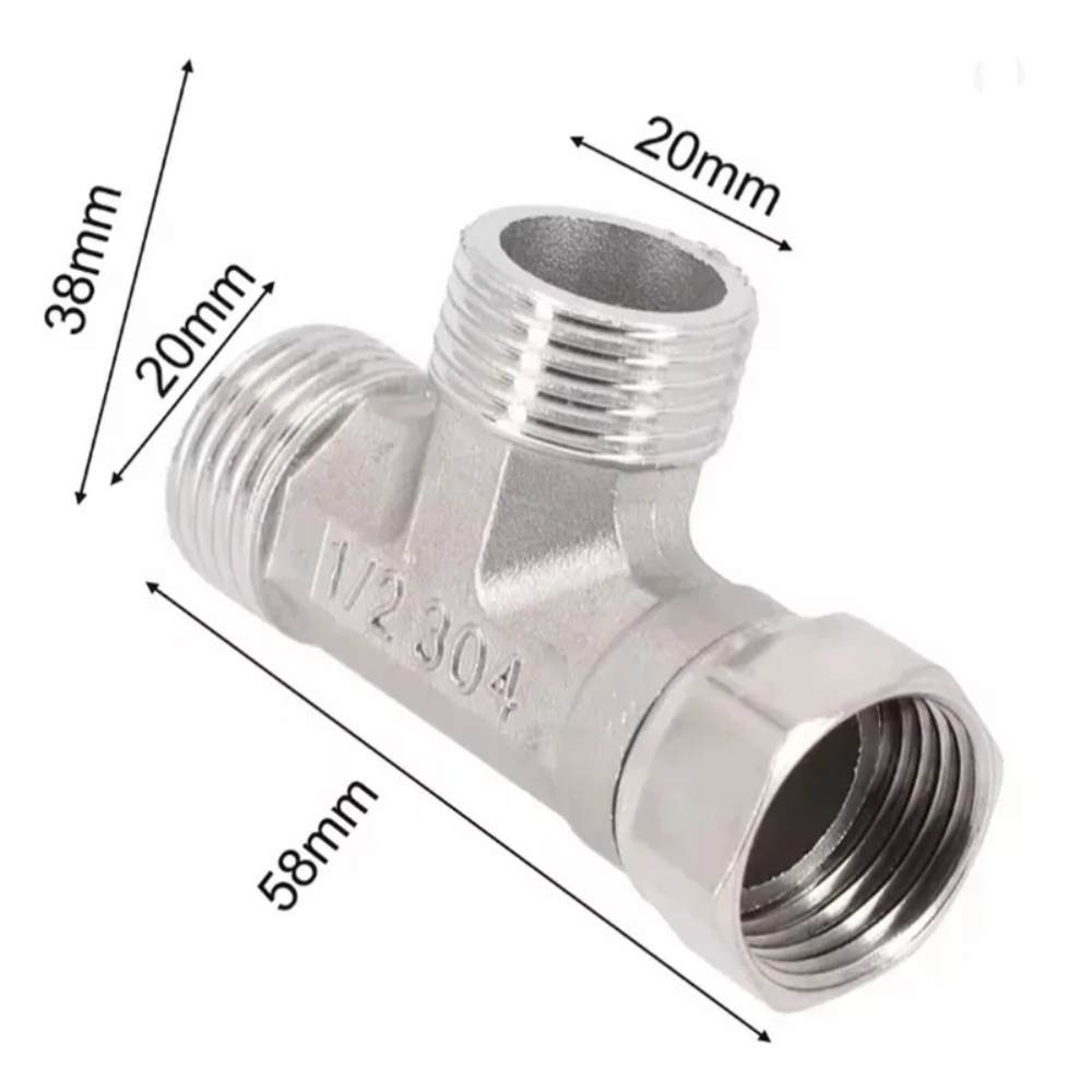 G1/2 RVS T-adapter Omstelklep  - Toilet Flush Valve recensie en prijs