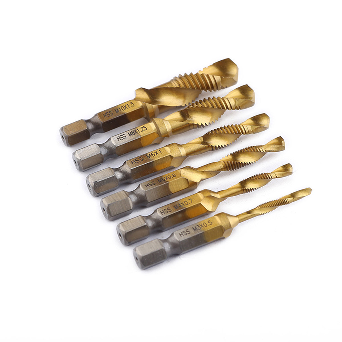 6-delige boorset 2,5-8,6 cm HS - Drill Bit Set recensie en prijs