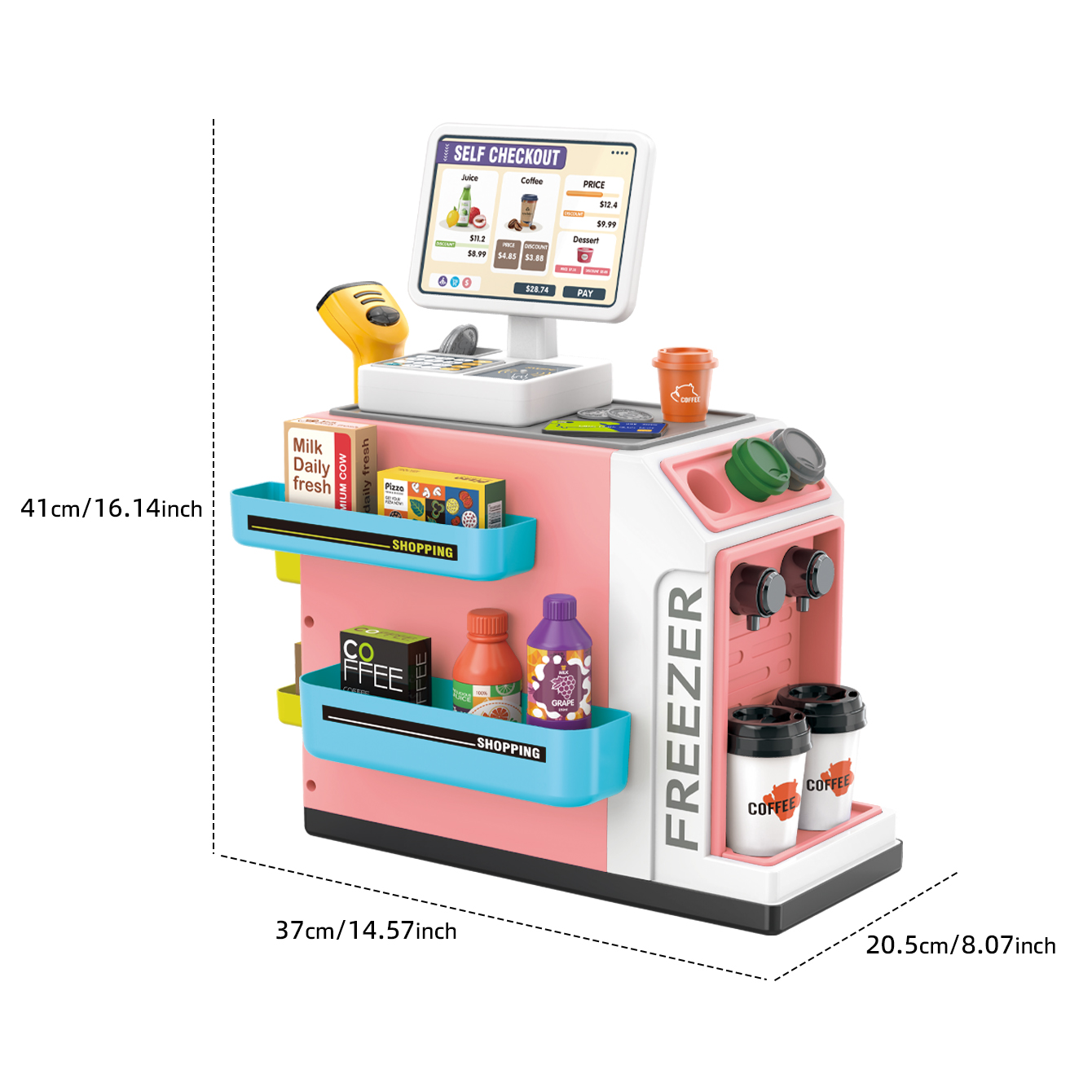 Mini-kassa Supermarktkraam Wat - Home Improvement Outlet Stores recensie en prijs