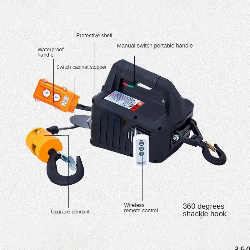 500 kg draagbare kraan elektri - Home Improvement Sales recensie en prijs