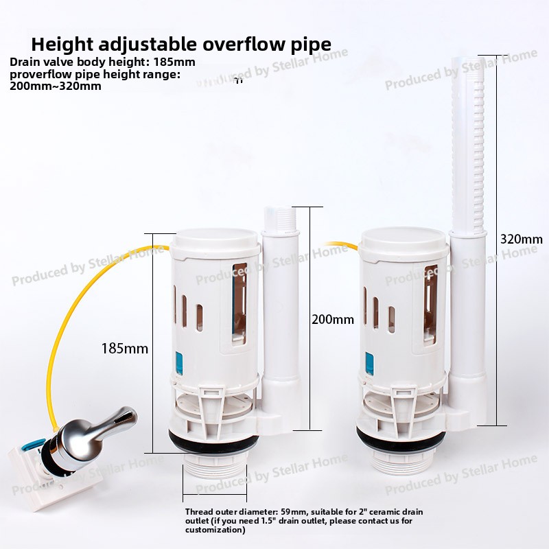 Voorslangtype Draadbediening Z - Toilet Flush Valve recensie en prijs
