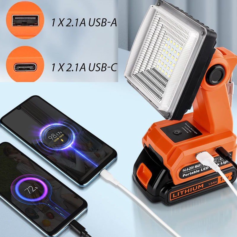 4 Inch Led-Werklamp Voor Black - Black+Decker Tool Cordless recensie en prijs